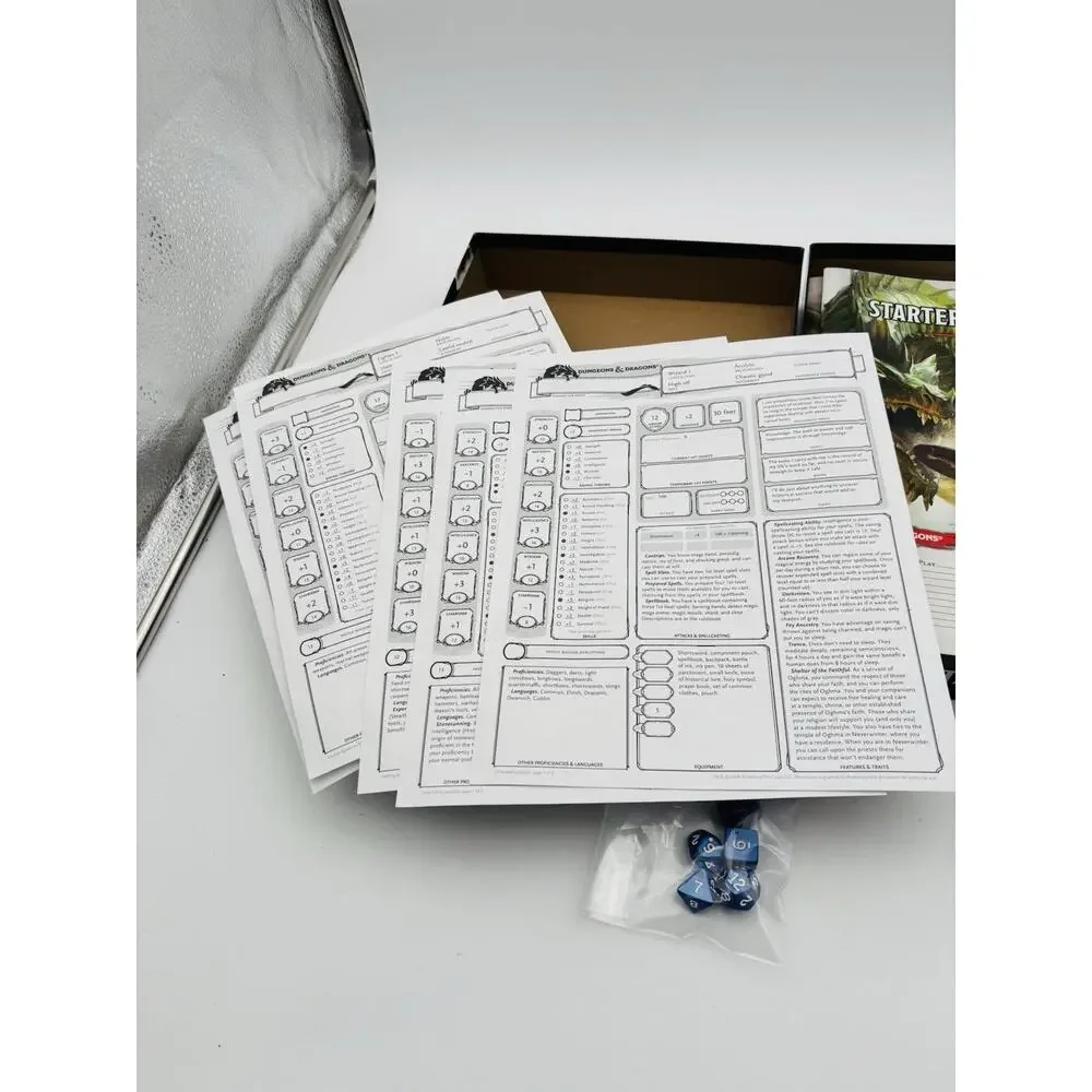 Wizards of the Coast Dungeons & Dragons Starter Set - Open Box Complete
